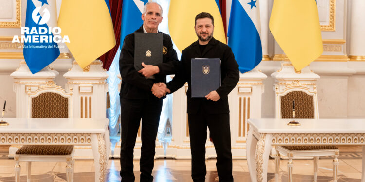 Asfura y Zelenski abren la puerta a transferencia de tecnologías ucranianas a Honduras