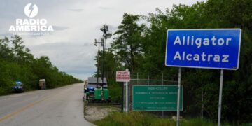 Florida avisa que detendría a más migrantes en 'Alligator Alcatraz' pese a traslado de ICE