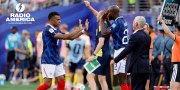 3-0. Francia golea a Suecia y se cita con Paraguay en los octavos de final