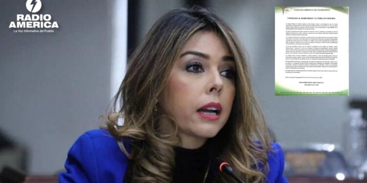Colegio medico rechaza acusaciones de corrupción y exige pruebas a designada presidencial