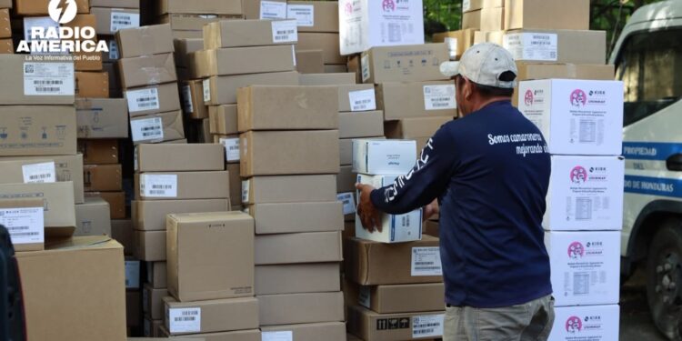 Gobierno de Honduras recibe primer donativo de medicamentos por 96 millones de lempiras