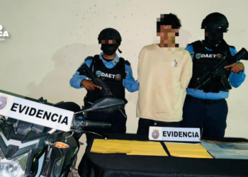 DAET captura a “El Mono” recolector de extorsiones de la Pandilla 18 en Tegucigalpa