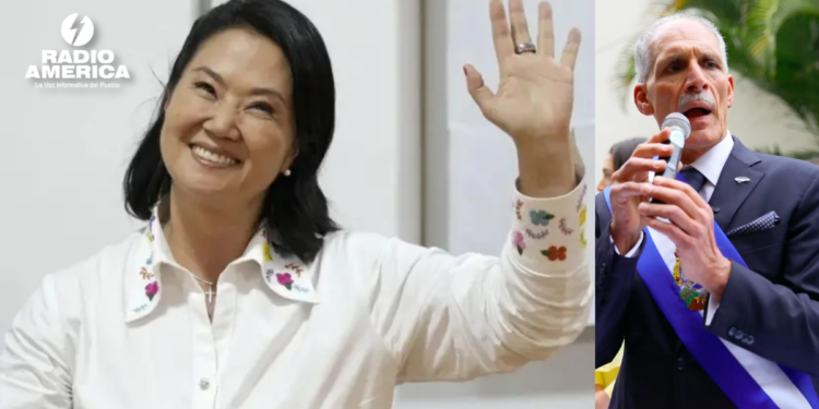 Asfura felicita a Keiko Fujimori por su triunfo electoral en Perú