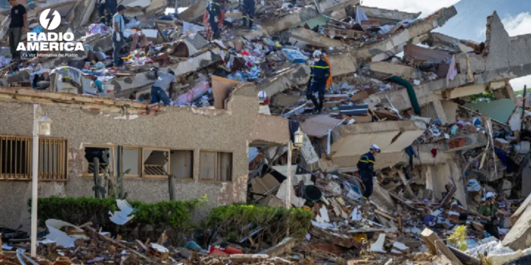 Sube a 1.943 la cifra de muertos y a 10.571 los heridos por doble terremoto en Venezuela
