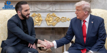 Trump vuelve a recibir a Bukele en la Casa Blanca para una reunión privada sin prensa