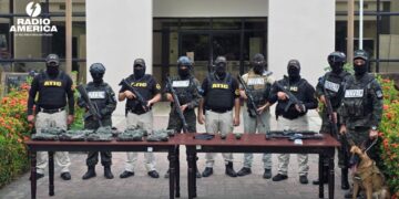 ATIC decomisa fusiles y granadas que iban dirigidos a una estructura criminal en la zona norte