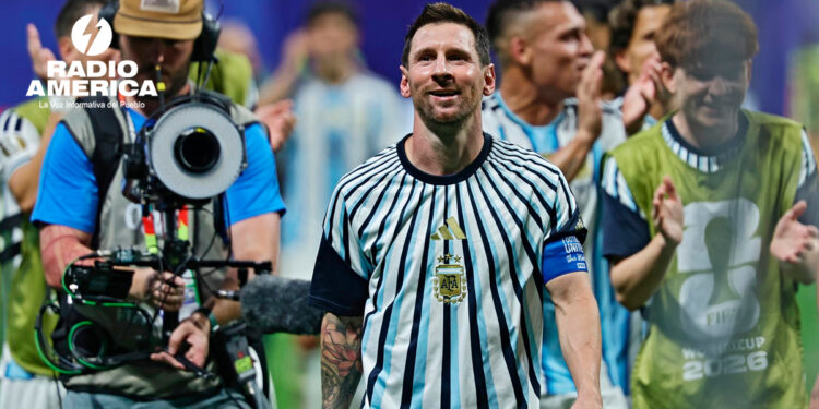 Scaloni: "Mientras Messi quiera va a ser el mejor"