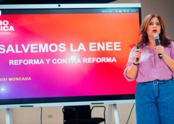 Rixi Moncada dice que existe "un plan para anular la personería jurídica del Partido Libre"