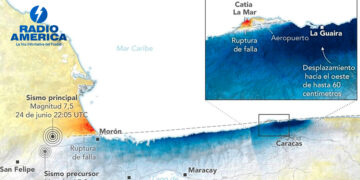 NASA: una falla desplazó hasta 60 centímetros superficie tras los terremotos en Venezuela
