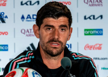 Courtois: “España es favorita, será difícil”
