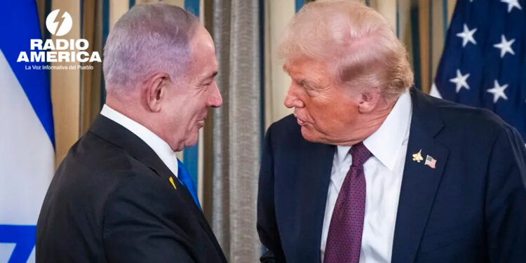 Trump afirma que sin él y Netanyahu "Israel ya no existiría"