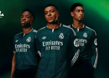 El Real Madrid recupera el color verde 14 años después para su segunda equipación