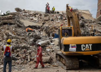 Suben a 3.535 los fallecidos y a 16.740 los heridos por los terremotos en Venezuela