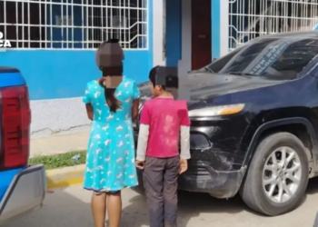 Rescatan a dos hermanos que habrían sido abandonados por su madre en Santa Bárbara