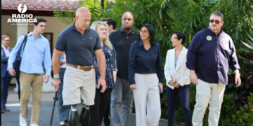 Delcy Rodríguez se reúne en Caracas con una delegación del Congreso de EE.UU.